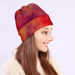 Abstract Nebula Cloud Galaxy Space Print Beanie