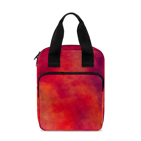 Abstract Nebula Cloud Galaxy Space Print Bible Tote Bag