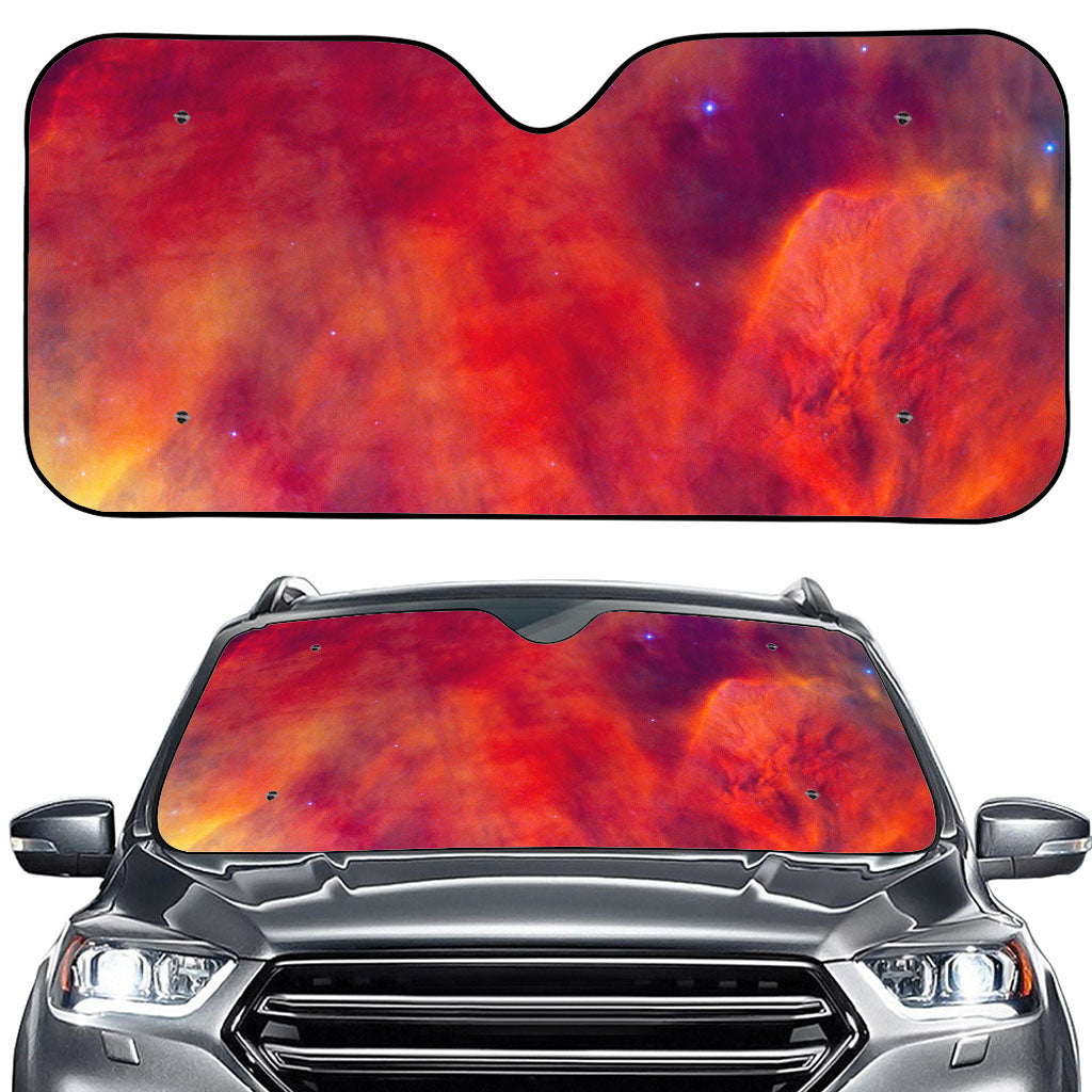 Abstract Nebula Cloud Galaxy Space Print Car Windshield Sun Shade