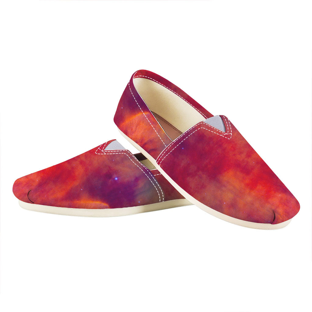 Abstract Nebula Cloud Galaxy Space Print Casual Shoes