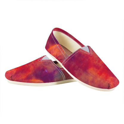 Abstract Nebula Cloud Galaxy Space Print Casual Shoes