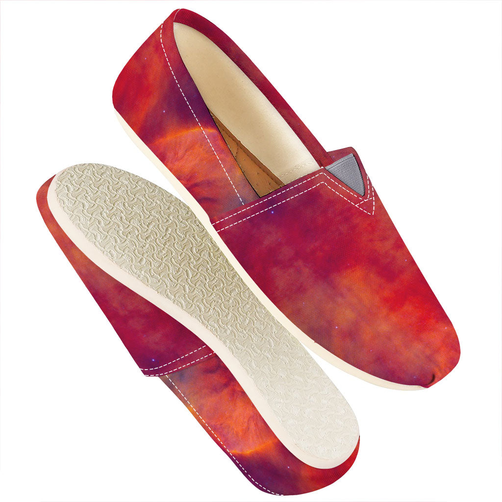Abstract Nebula Cloud Galaxy Space Print Casual Shoes