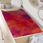 Abstract Nebula Cloud Galaxy Space Print Changing Pad Cover