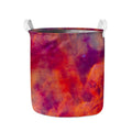 Abstract Nebula Cloud Galaxy Space Print Collapsible Laundry Basket