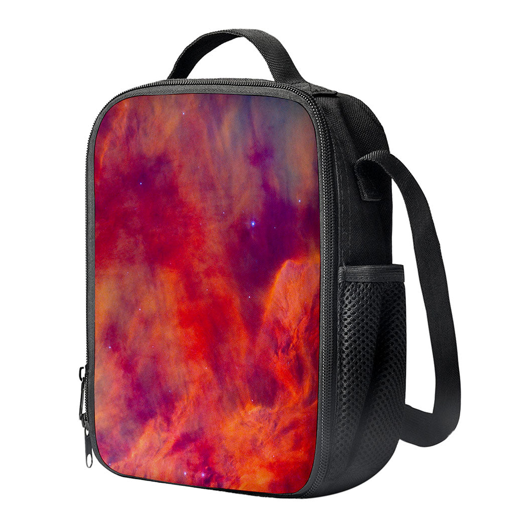 Abstract Nebula Cloud Galaxy Space Print Crossbody Lunch Bag
