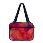 Abstract Nebula Cloud Galaxy Space Print Double Strap Bible Bag