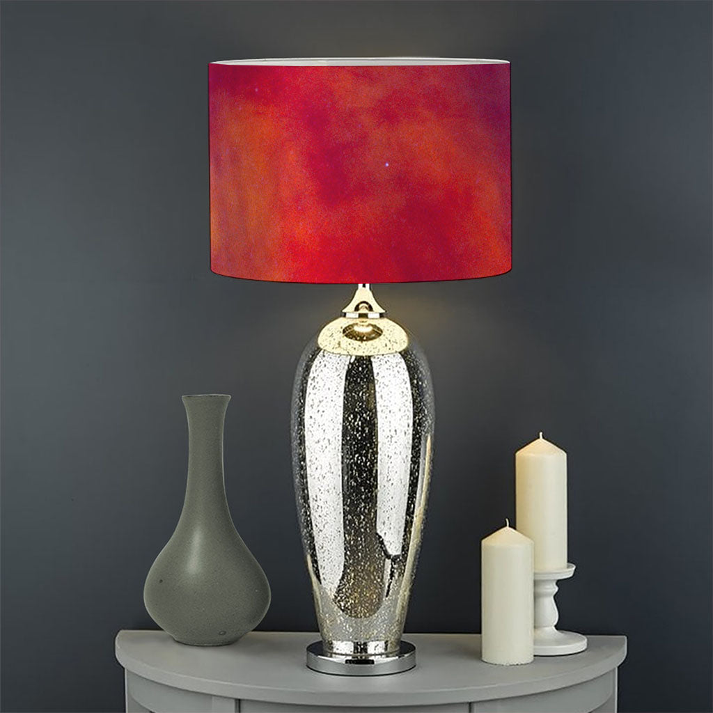 Abstract Nebula Cloud Galaxy Space Print Drum Lamp Shade