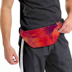 Abstract Nebula Cloud Galaxy Space Print Fanny Pack