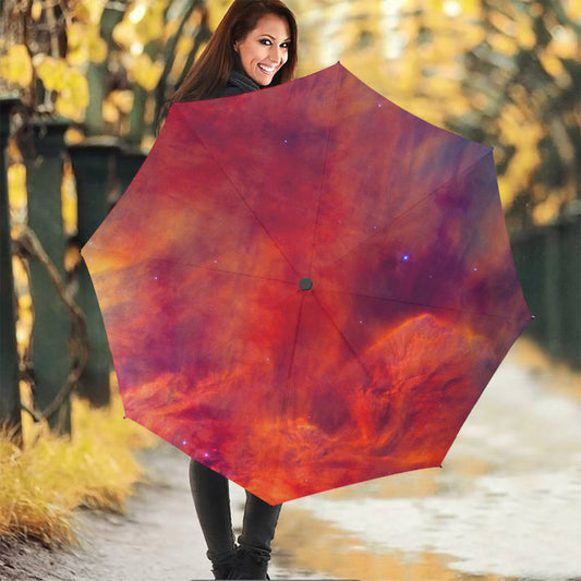 Abstract Nebula Cloud Galaxy Space Print Foldable Umbrella