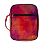 Abstract Nebula Cloud Galaxy Space Print Front Pocket Bible Bag
