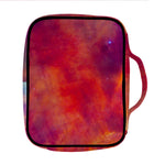 Abstract Nebula Cloud Galaxy Space Print Front Pocket Bible Bag