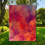 Abstract Nebula Cloud Galaxy Space Print Garden Flag