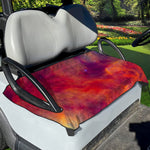 Abstract Nebula Cloud Galaxy Space Print Golf Cart Seat Cover