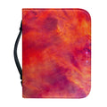 Abstract Nebula Cloud Galaxy Space Print Leather Bible Cover