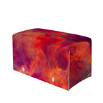 Abstract Nebula Cloud Galaxy Space Print Leather Tissue Box Cover