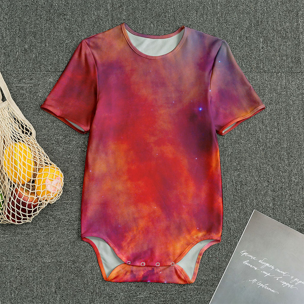 Abstract Nebula Cloud Galaxy Space Print Men's Bodysuit