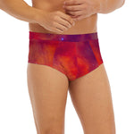 Abstract Nebula Cloud Galaxy Space Print Men's Briefs