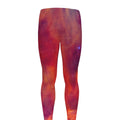 Abstract Nebula Cloud Galaxy Space Print Men's Leggings