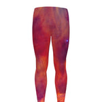 Abstract Nebula Cloud Galaxy Space Print Men's leggings