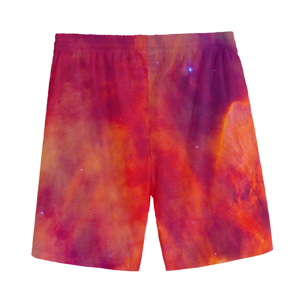 Abstract Nebula Cloud Galaxy Space Print Men's Sports Shorts