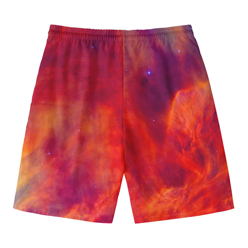 Abstract Nebula Cloud Galaxy Space Print Men's Swim Trunks