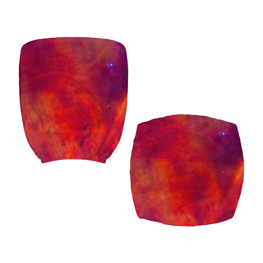 Abstract Nebula Cloud Galaxy Space Print Office Chair Cover