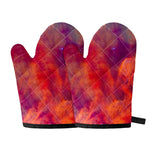 Abstract Nebula Cloud Galaxy Space Print Oven Mitts