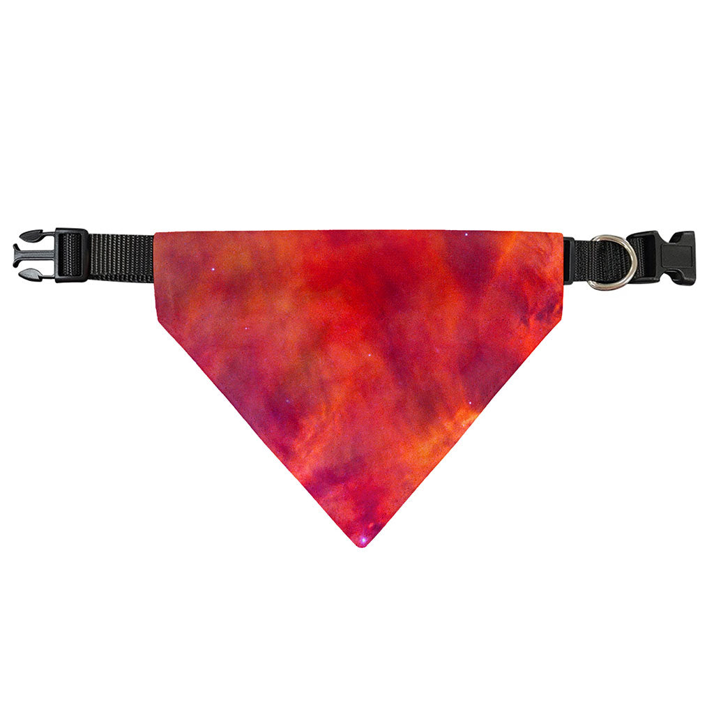 Abstract Nebula Cloud Galaxy Space Print Over The Collar Dog Bandana