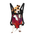 Abstract Nebula Cloud Galaxy Space Print Pet Carrier Backpack