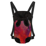 Abstract Nebula Cloud Galaxy Space Print Pet Carrier Backpack
