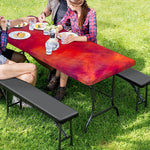 Abstract Nebula Cloud Galaxy Space Print Picnic Table Cover