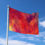 Abstract Nebula Cloud Galaxy Space Print Polyester Flag