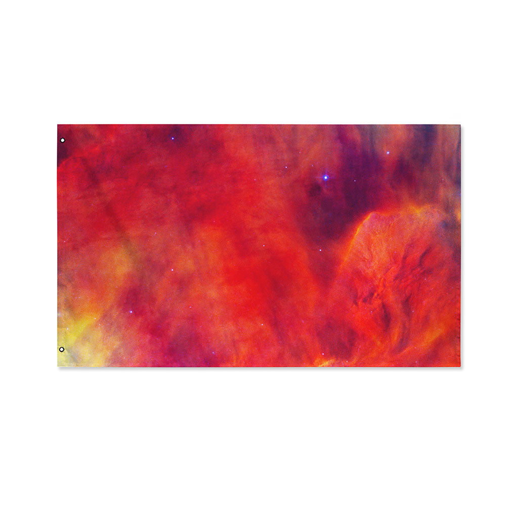 Abstract Nebula Cloud Galaxy Space Print Polyester Flag