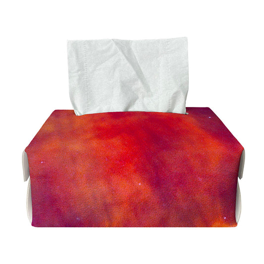 Abstract Nebula Cloud Galaxy Space Print Rectangle Tissue Box Cover