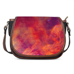 Abstract Nebula Cloud Galaxy Space Print Saddle Bag
