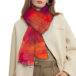 Abstract Nebula Cloud Galaxy Space Print Scarf