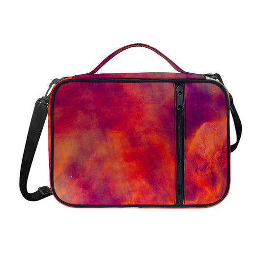 Abstract Nebula Cloud Galaxy Space Print Shoulder Strap Bible Bag