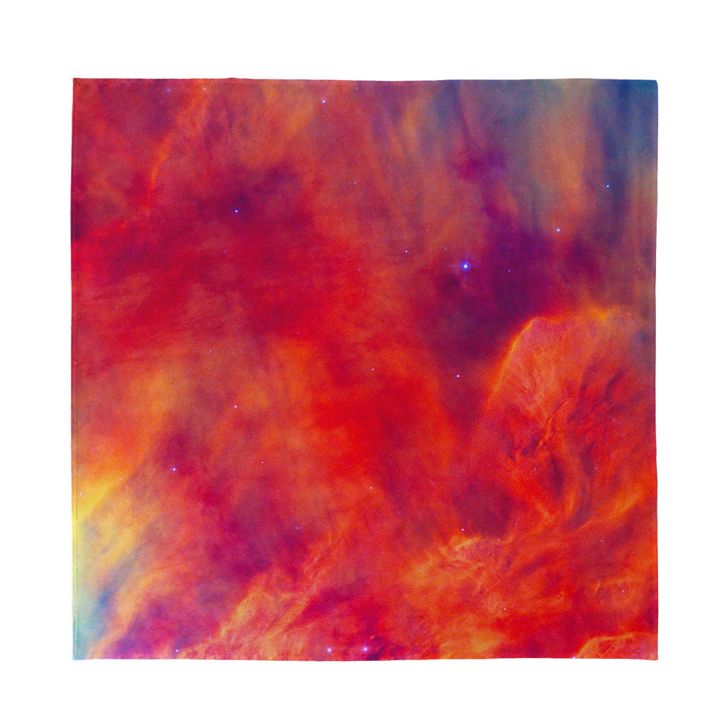 Abstract Nebula Cloud Galaxy Space Print Silk Bandana