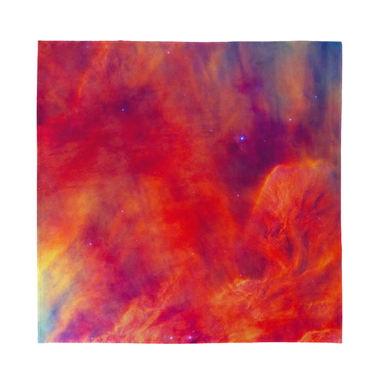 Abstract Nebula Cloud Galaxy Space Print Silk Bandana