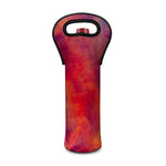 Abstract Nebula Cloud Galaxy Space Print Single Neoprene Wine Tote