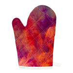 Abstract Nebula Cloud Galaxy Space Print Single Oven Mitt