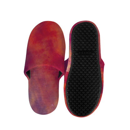 Abstract Nebula Cloud Galaxy Space Print Slippers