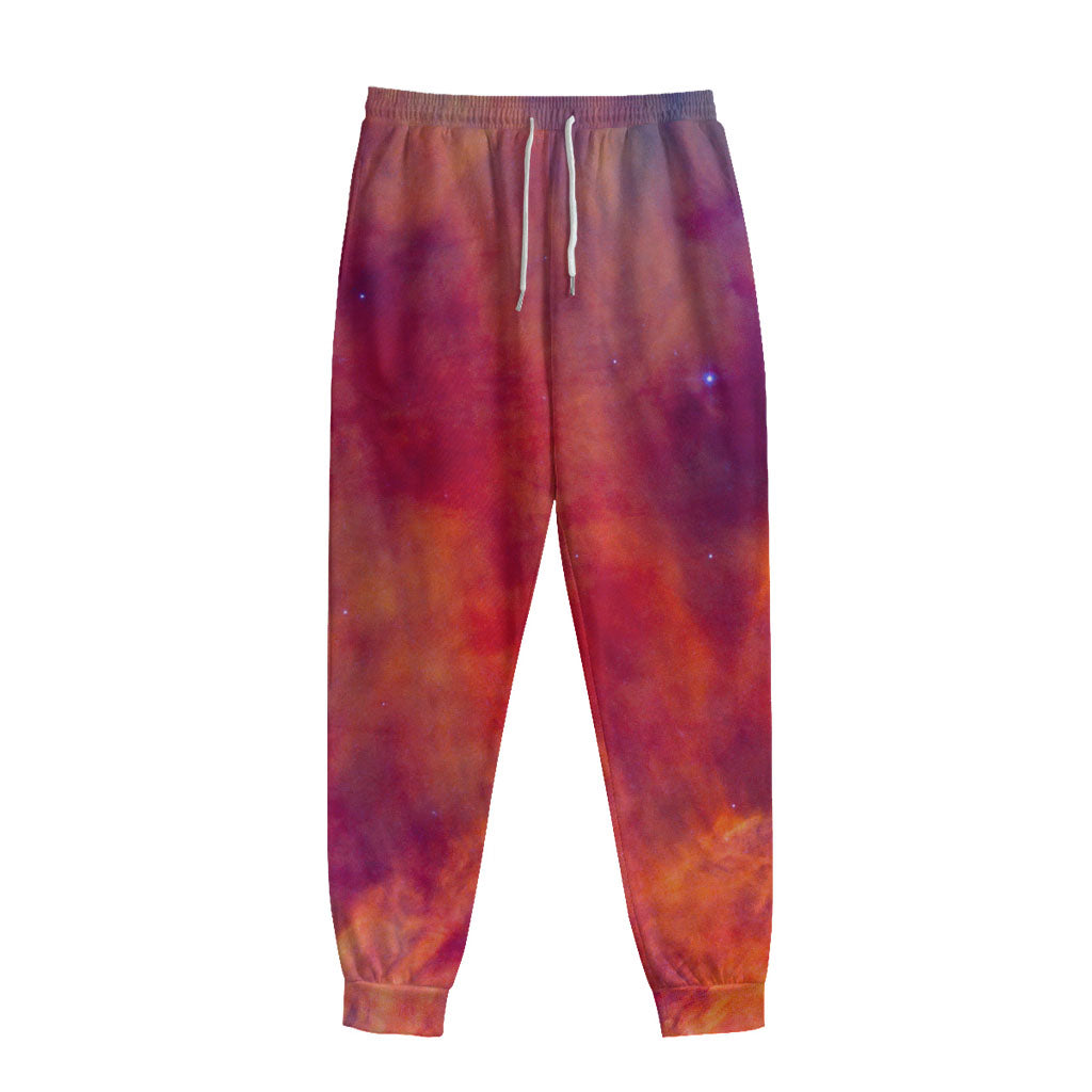 Abstract Nebula Cloud Galaxy Space Print Sweatpants