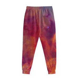 Abstract Nebula Cloud Galaxy Space Print Sweatpants