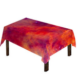 Abstract Nebula Cloud Galaxy Space Print Tablecloth