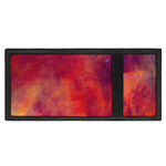 Abstract Nebula Cloud Galaxy Space Print Trifold Wallet