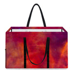 Abstract Nebula Cloud Galaxy Space Print Utility Tote Bag