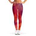 Abstract Nebula Cloud Galaxy Space Print Women's Leggings