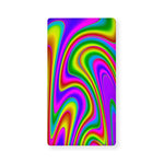 Abstract Neon Trippy Print Baby Crib Sheet