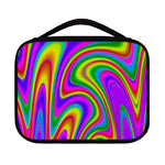 Abstract Neon Trippy Print Classic Bible Case